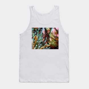 Sea Anemone and Coral Wall Tank Top